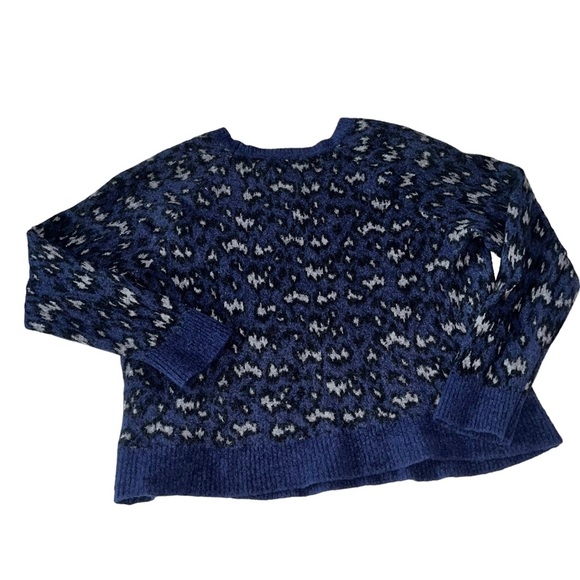 ATHLETA WOOL BLEND HAWTHORN TEXTURED CREW SWEATER IN SAHARA NAVY
SIZE PLUS 3X - Picture 5 of 8